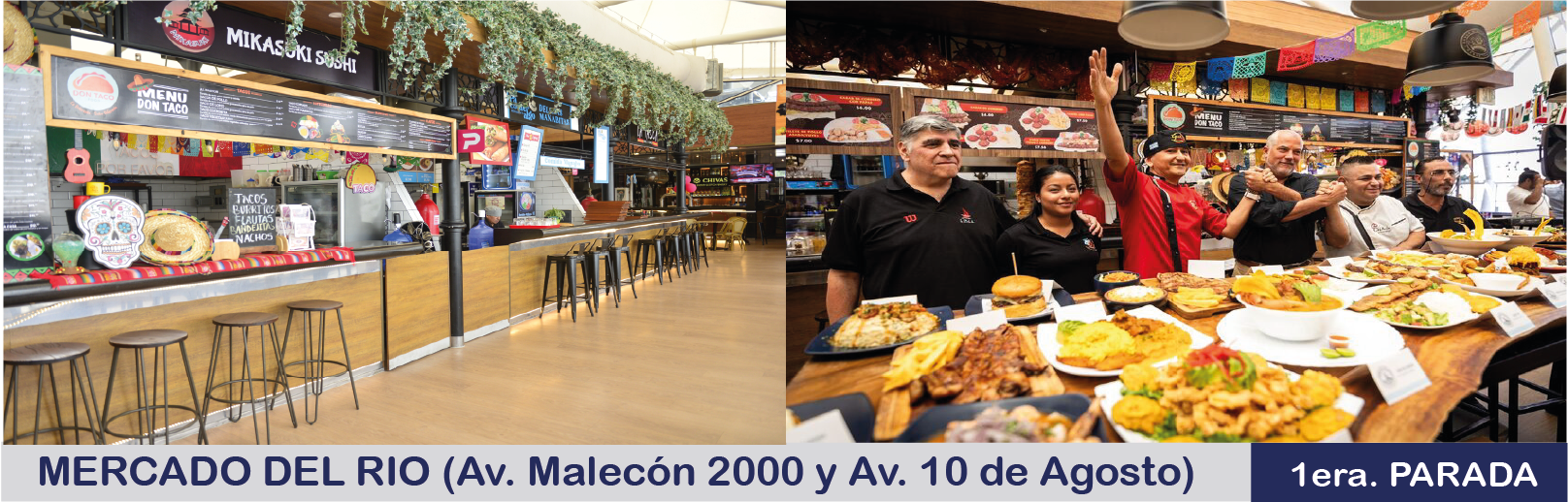 Parada 01 - Mercado del Rio