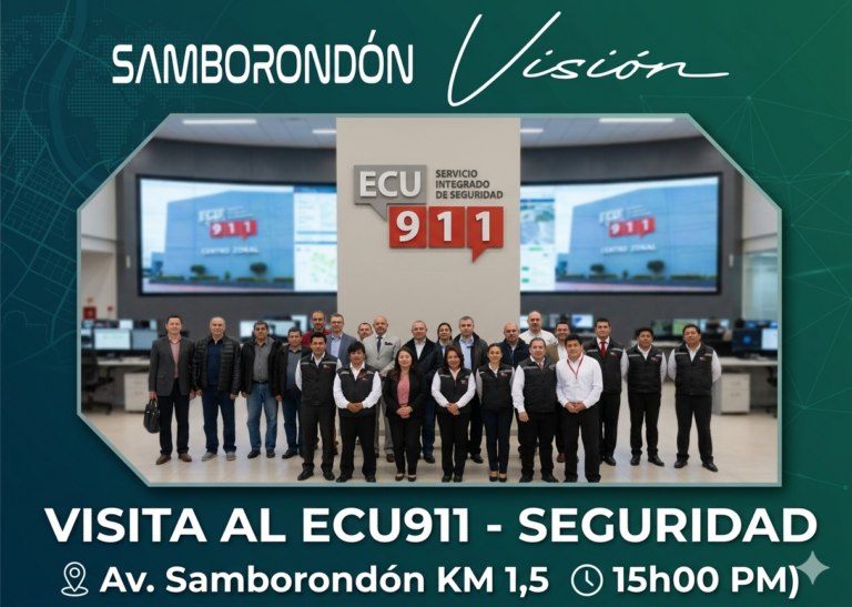 Visita al ECU 911 – Seguridad.