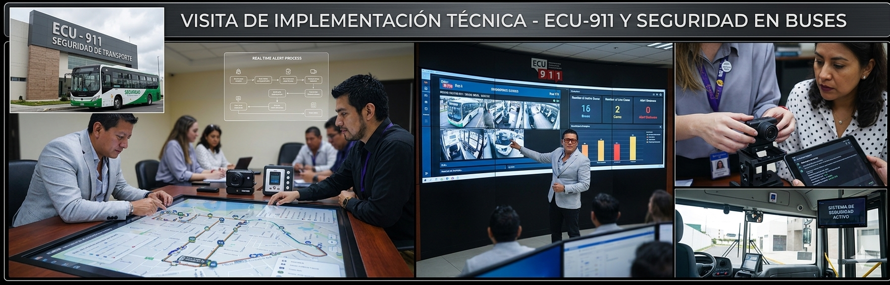 Plan de seguridad BUSES con ECU 911 Dukers Group