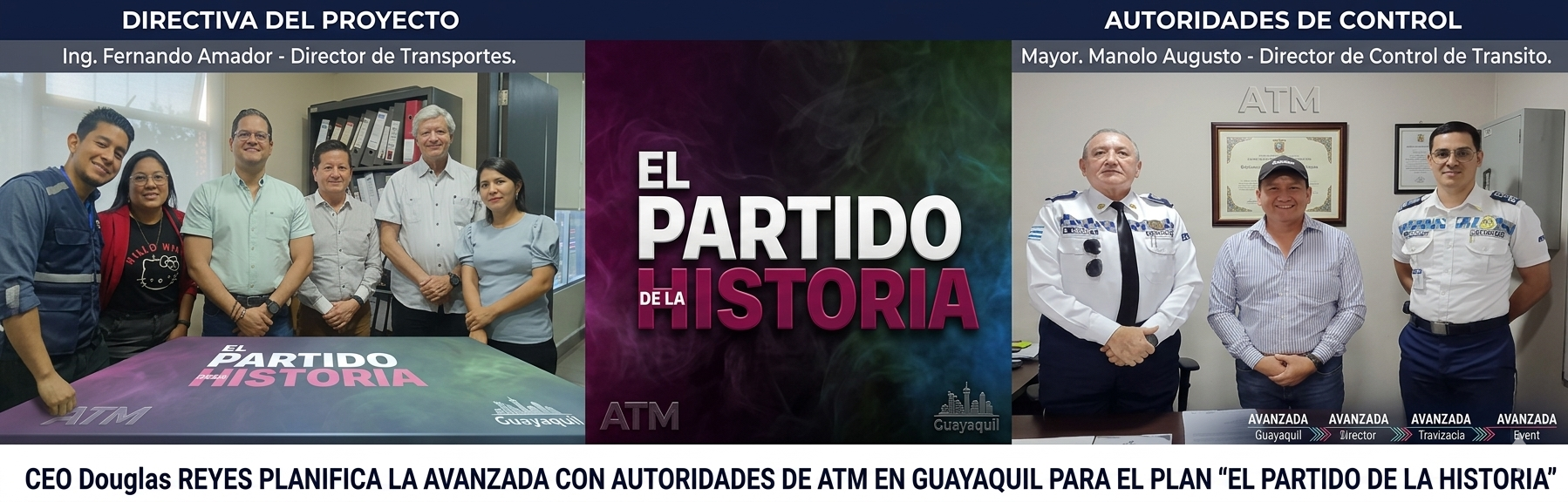 Reuniòn Autoridades ATM para MESSI